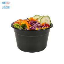 24 Oz Clear Combo Salad Bowls